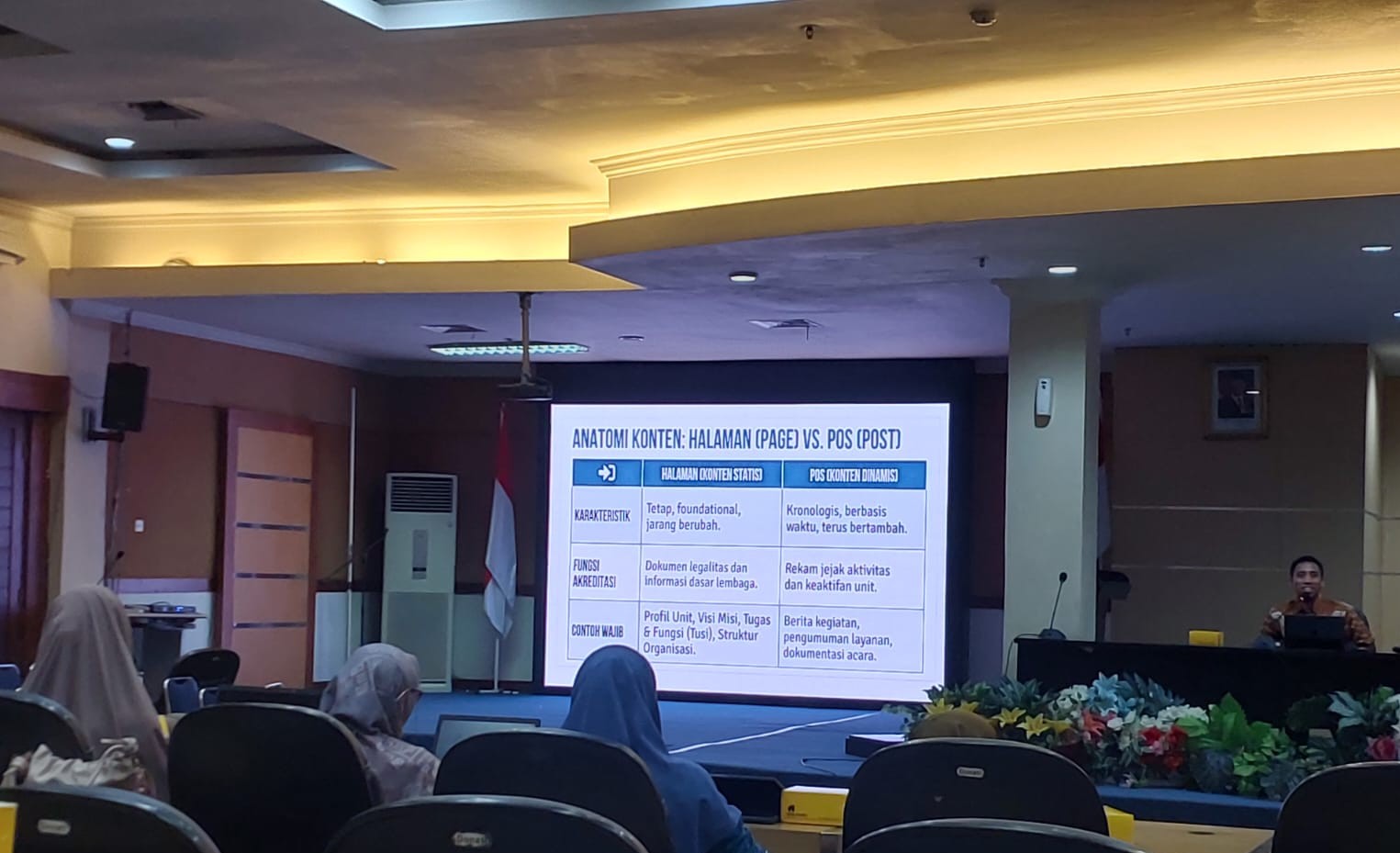 LPM dan Pustipad UIN Alauddin Gelar Updating Data Web Prodi