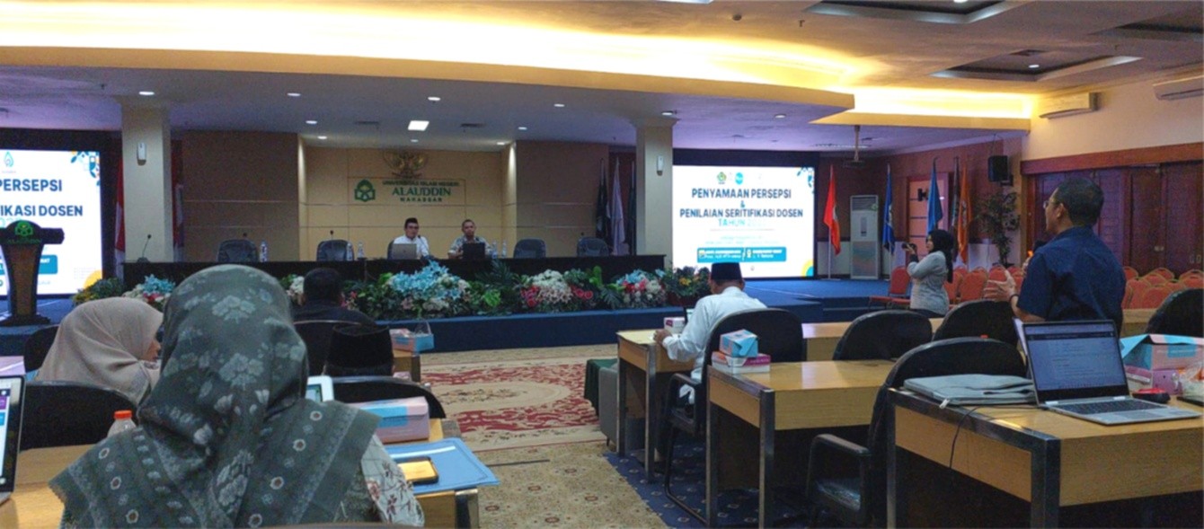 Perkuat Profesionalitas Asesor Serdos 2025, UIN Alauddin Gelar Penyamaan Persepsi Penilaian Portofolio